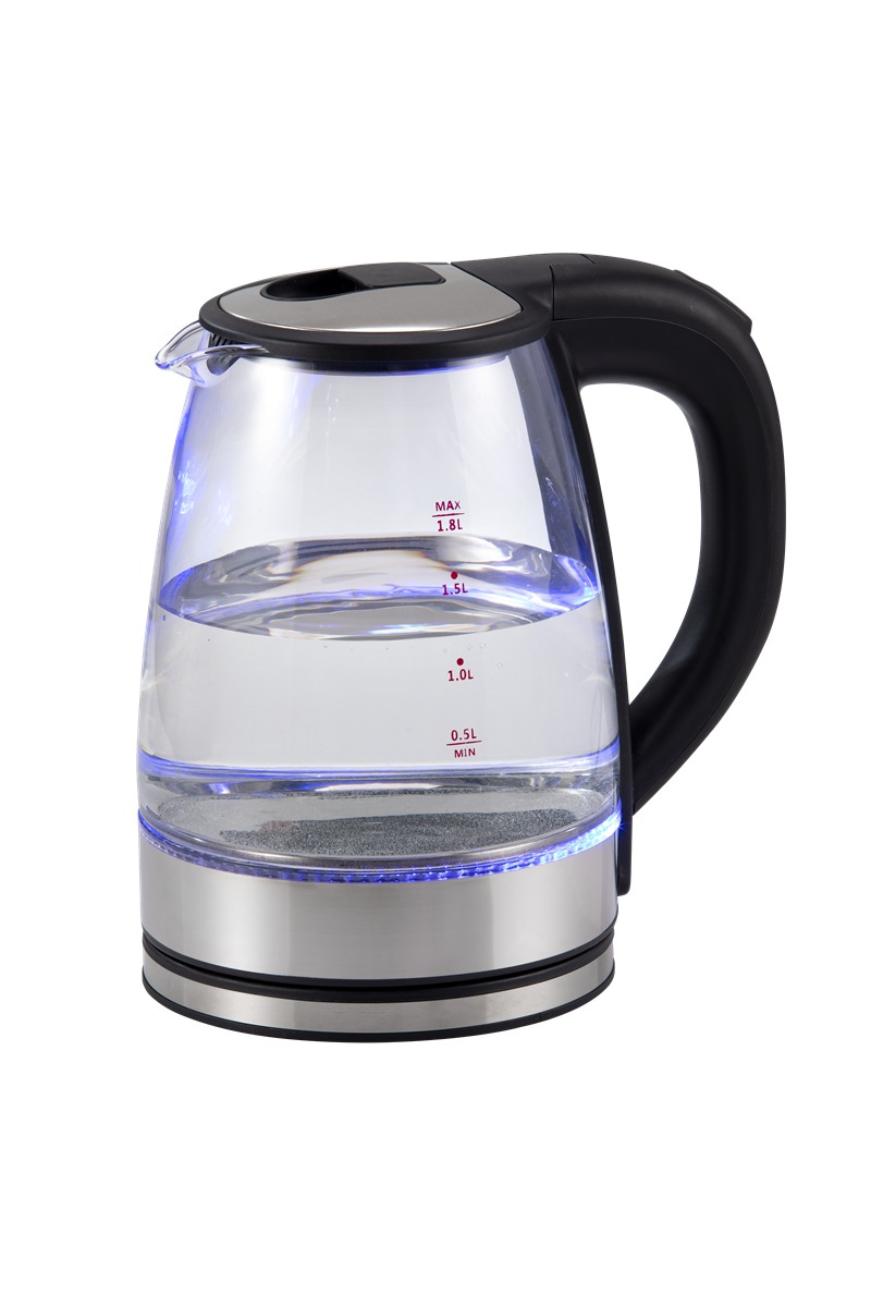 1.8l bouilloire en verre