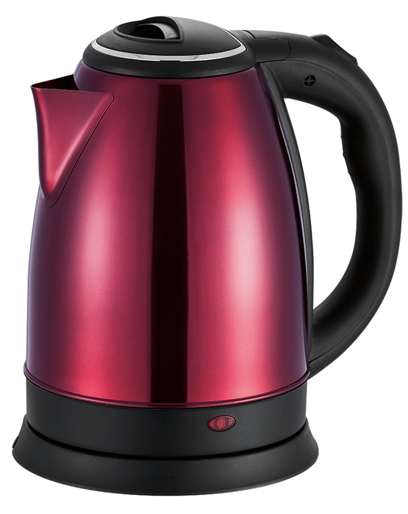 Bouilloire en acier inoxydable rouge