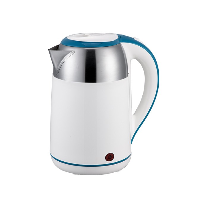 White And Stainless Steel Kettle